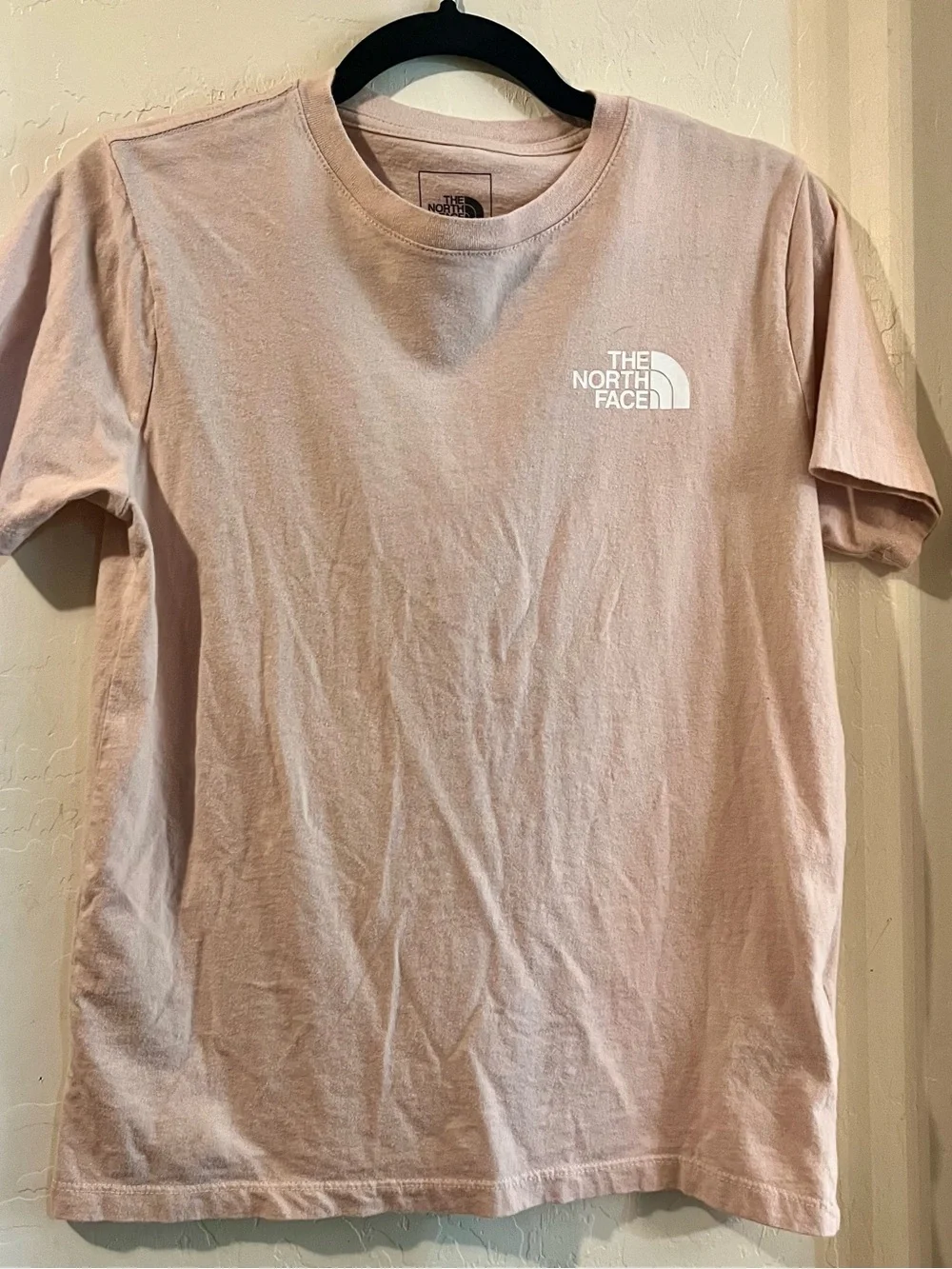 The North Face Women S Pink Cactus Box Logo Graphic Tee Never Stop Exploring EUC - Picture 10 of 12